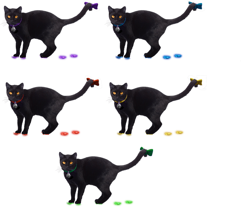 フランシュリッペ　黒 猫の顔装飾 6ccd60bed002a8cf380e7475bdb30c